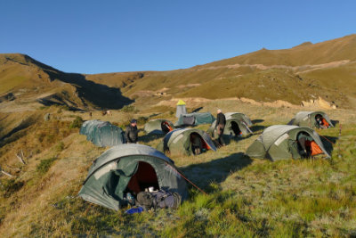 Early morning at Atuen Camp